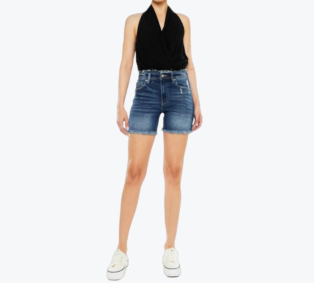 NEW KANCAN midsummer days short in blue